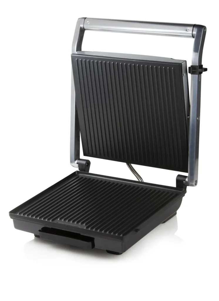 Multi Kontaktgrill, 2000 Watt Edelstahlgehäuse - Multi Elektrogrill - Paninigrill