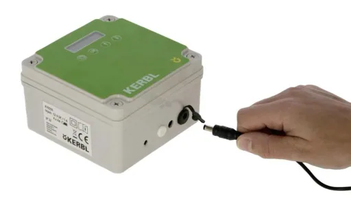 Anschlusskabel für Auto-/Weidezaunbatterie, 3 m lang