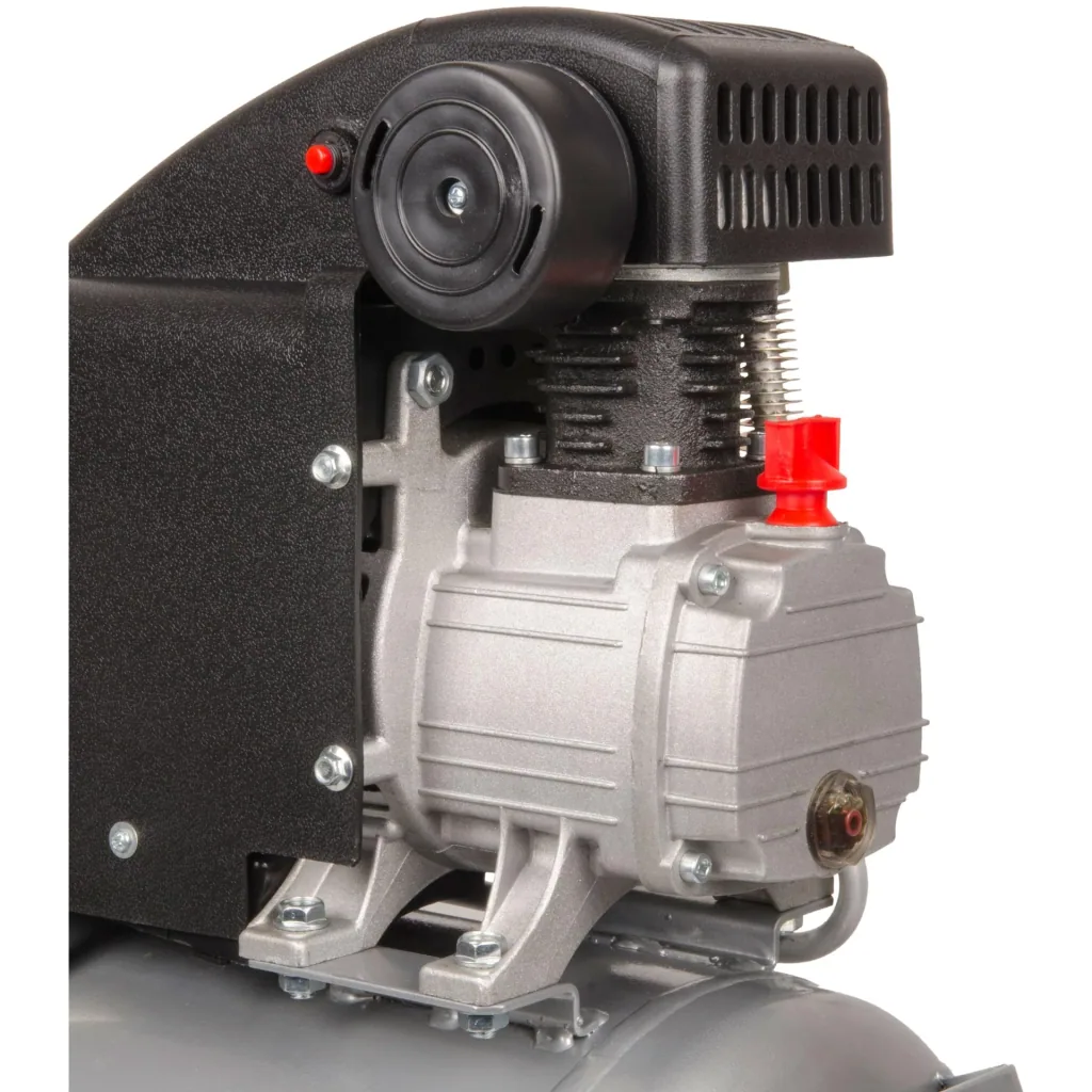 CRM1045 Kompressor - 1100W - 1.5 PS - 24 Liter - Max. 8 Bar - Inkl. 1/4 Inch universale Abkürzung und 2 Manometern