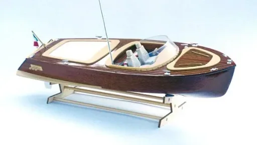 Baukasten Mincio Sportboot mit Motor