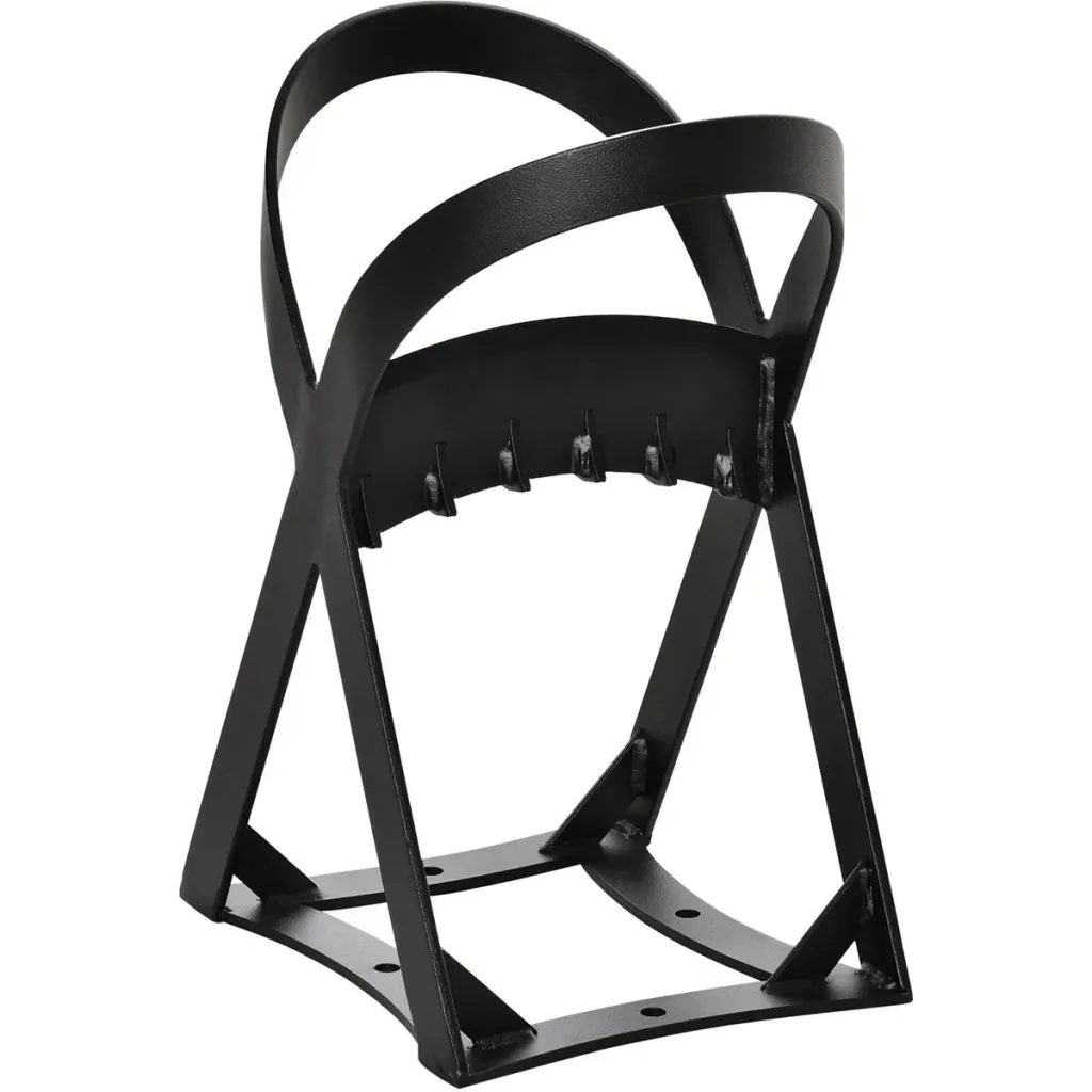Holzspalter - Kohlenstoffstahl - Schwarz - 24,4 x 20,8 x 37,4 cm