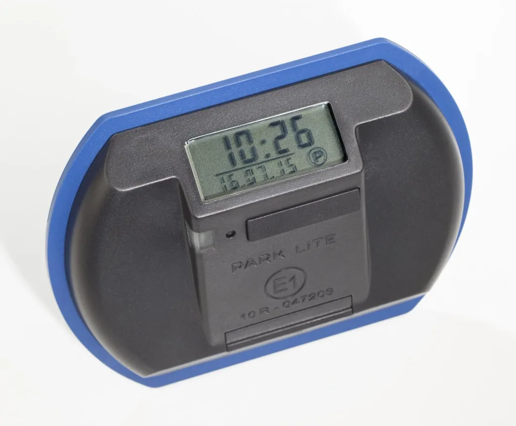Elektronische Parkscheibe "Park Lite", blau
