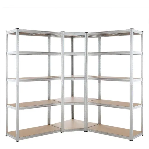 3-In-1 Regaleinheit - Eckschrank - verzinkt - 875kg