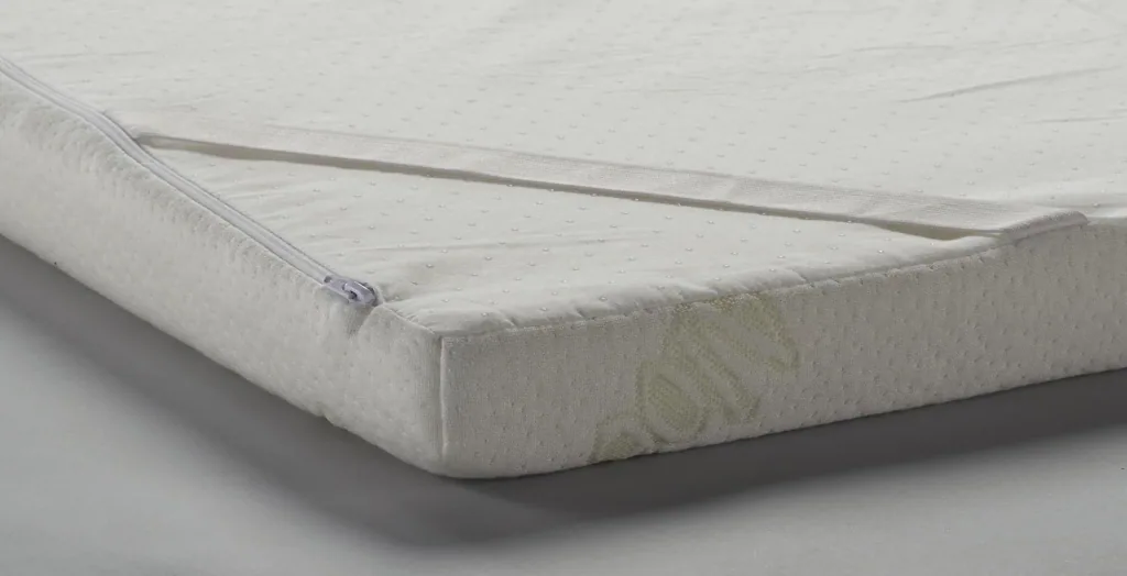 Memory Foam Matratzenauflage, Aloe Vera, 90x200x4cm
