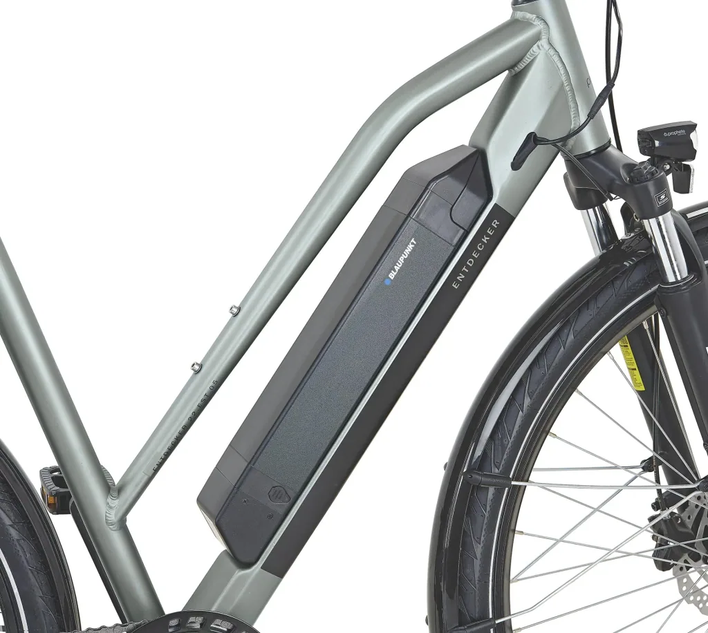 ENTDECKER 22.EST.05 Trekking E-Bike 28" BLAUPUNKT HR-Motor  Damen Trapez 28": Rahmengröße 50cm