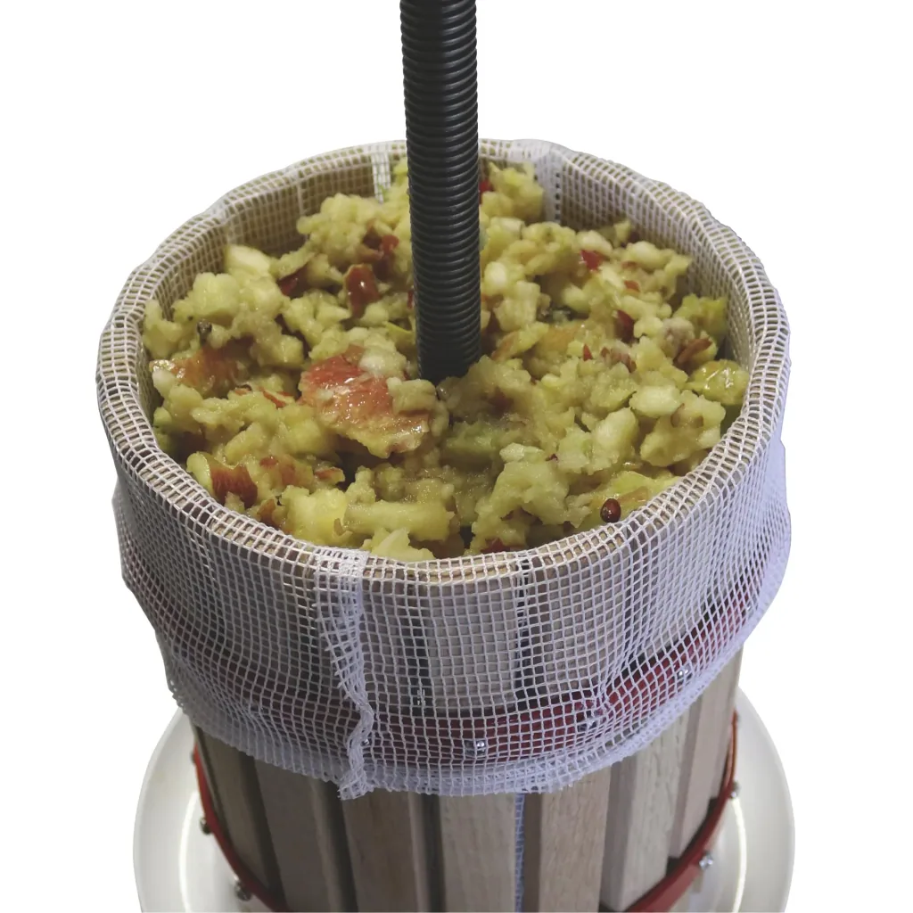 Obstpresse OP 6 im Set mit Presstuch und Eimer