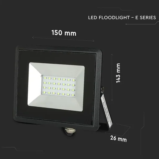 VT-4021 20W Strahler mit grünem Licht - IP65 - Atmosphärische Beleuchtung