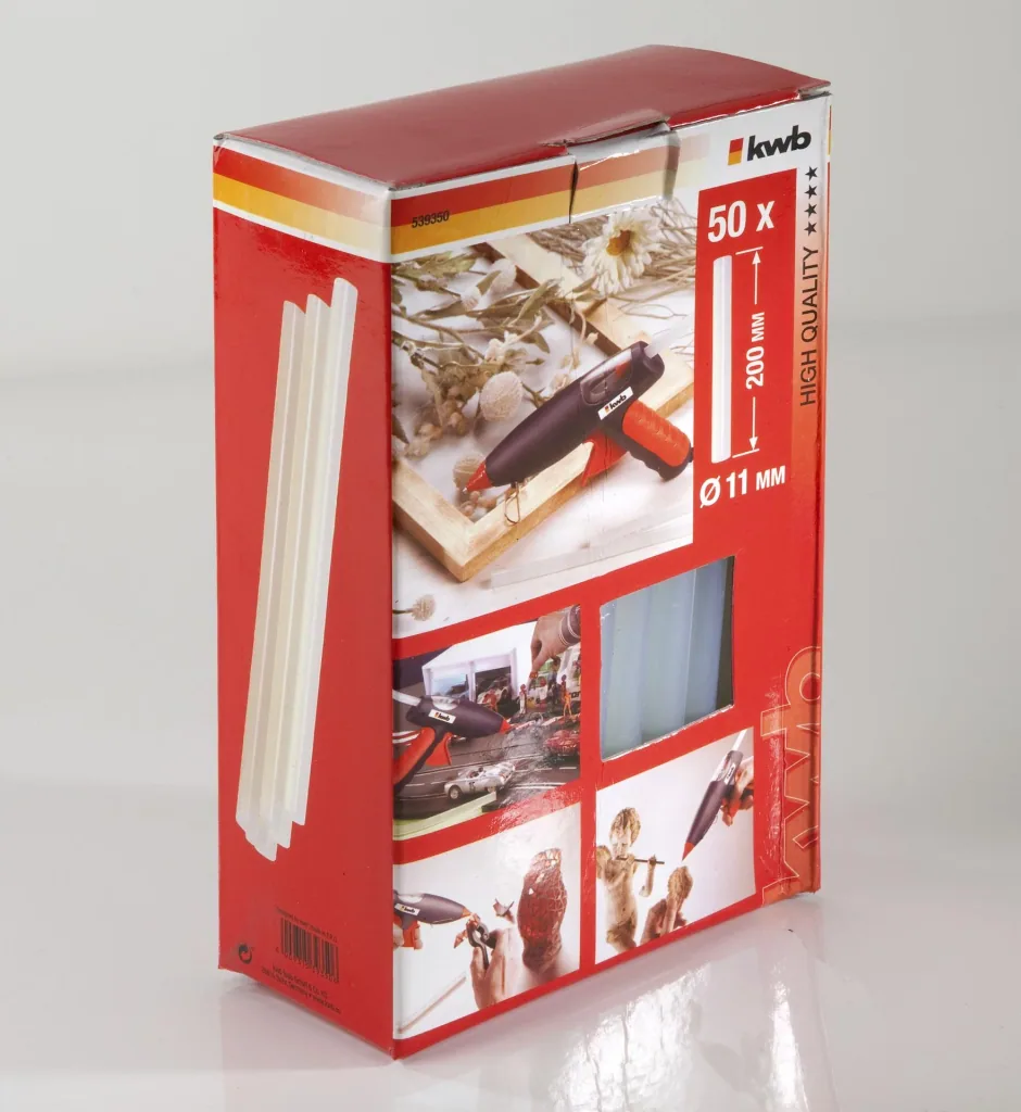 Heißklebesticks - 50 Stück Klebepatronen 11 mm X 200 mm