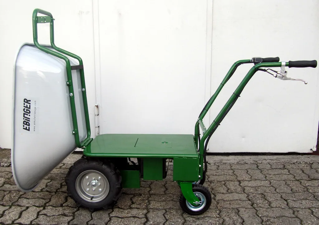 Elektroschubkarre Donkey Plus mit Li-Ionen Akku