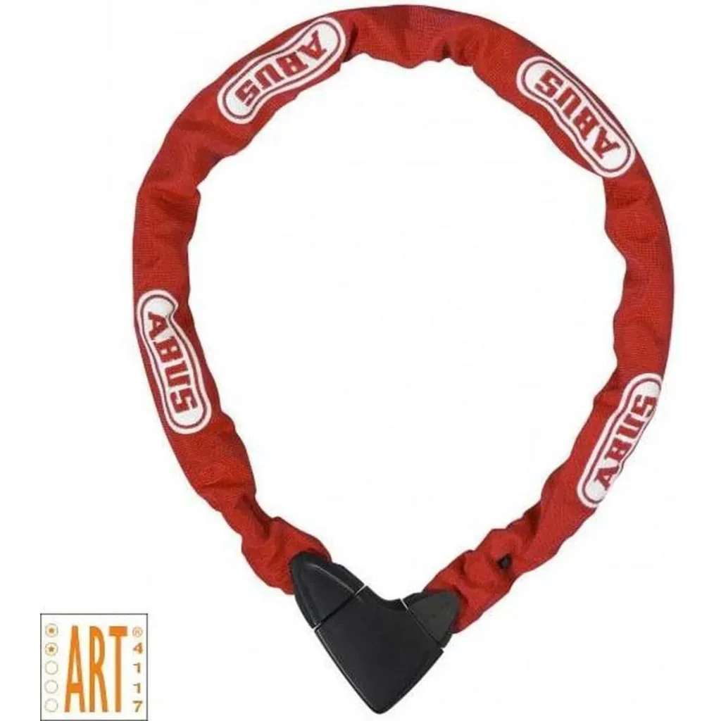 Kettenschloss 8900/110 ART2 | Rot | 110 cm Kette 2389 g