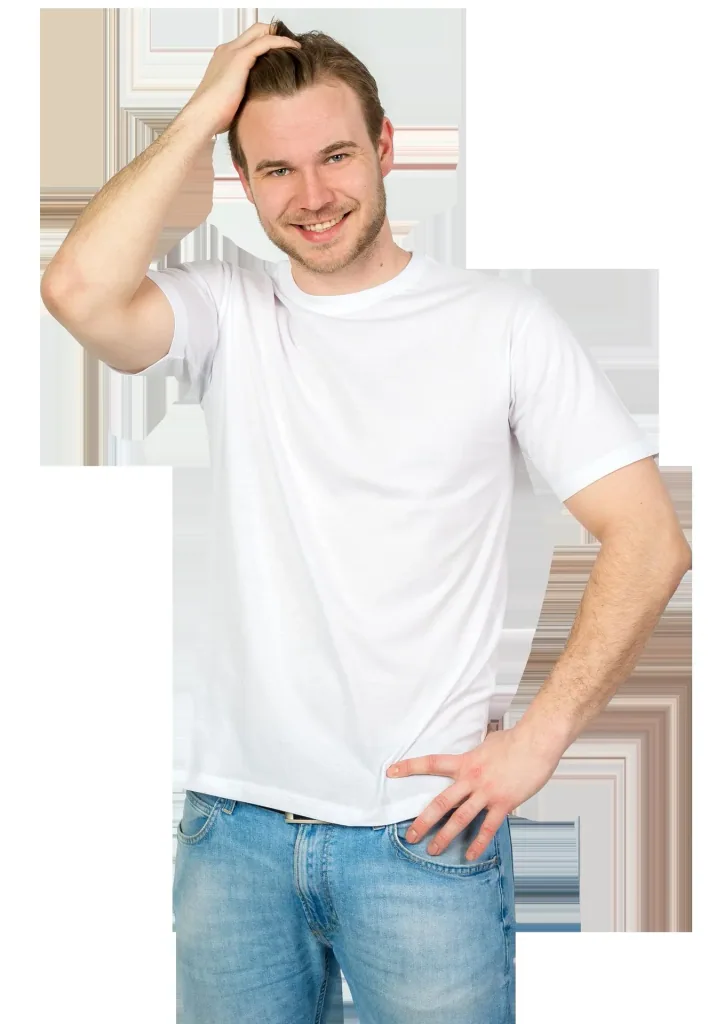 T-Shirts im Doppelpack, Farbe weiß, Gr.S