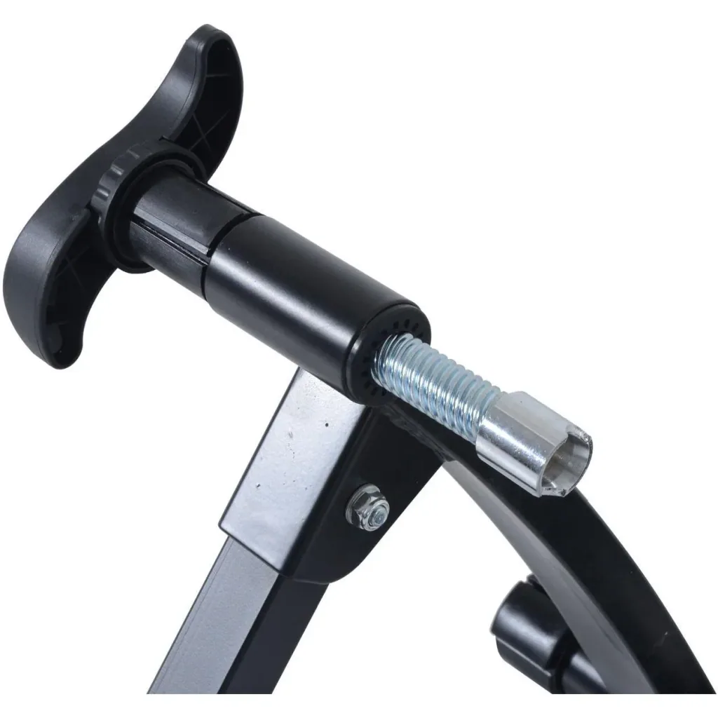 Rollentrainer Fahrrad mit Magnetbremse schwarz