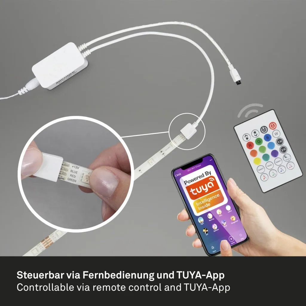 MAGIC SMART RGB-LED Flexband, 5m, 150 RGB-LEDs, WiFi + Bluetooth fähig