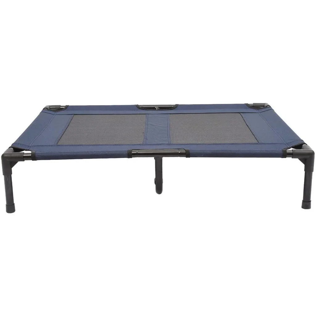 Hundeliege Schlafplatz Hundebett Katzenbett Blau 92 x 76 x 18 cm
