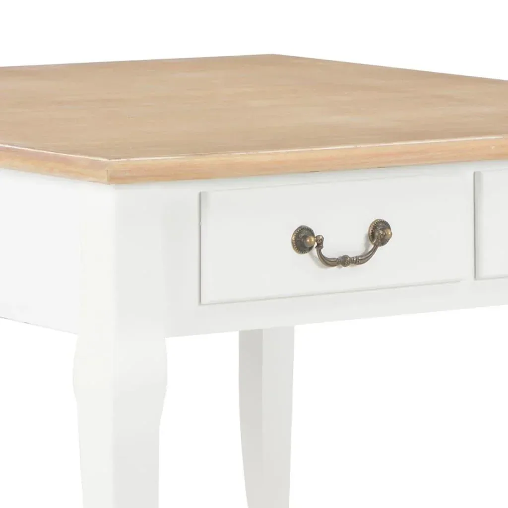 Couchtisch 80x80x50 cm Holz weiß