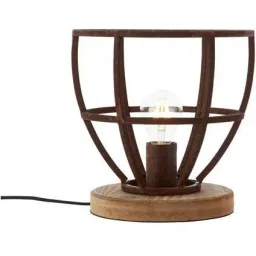 Tischleuchte Matrix XL bundesweit oxidation metaal 60W Ø 25 cm