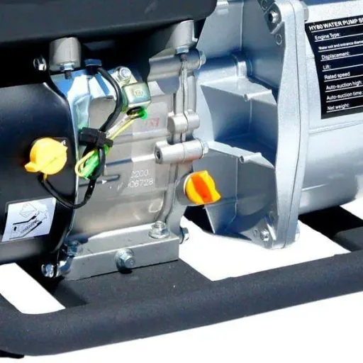Reinwasserpumpe 80 MM (3") mit 210 ccm Benzinmotor