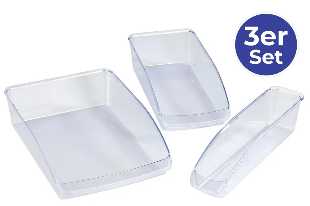Kühlschrank-Organizer-Set, 3-teilig