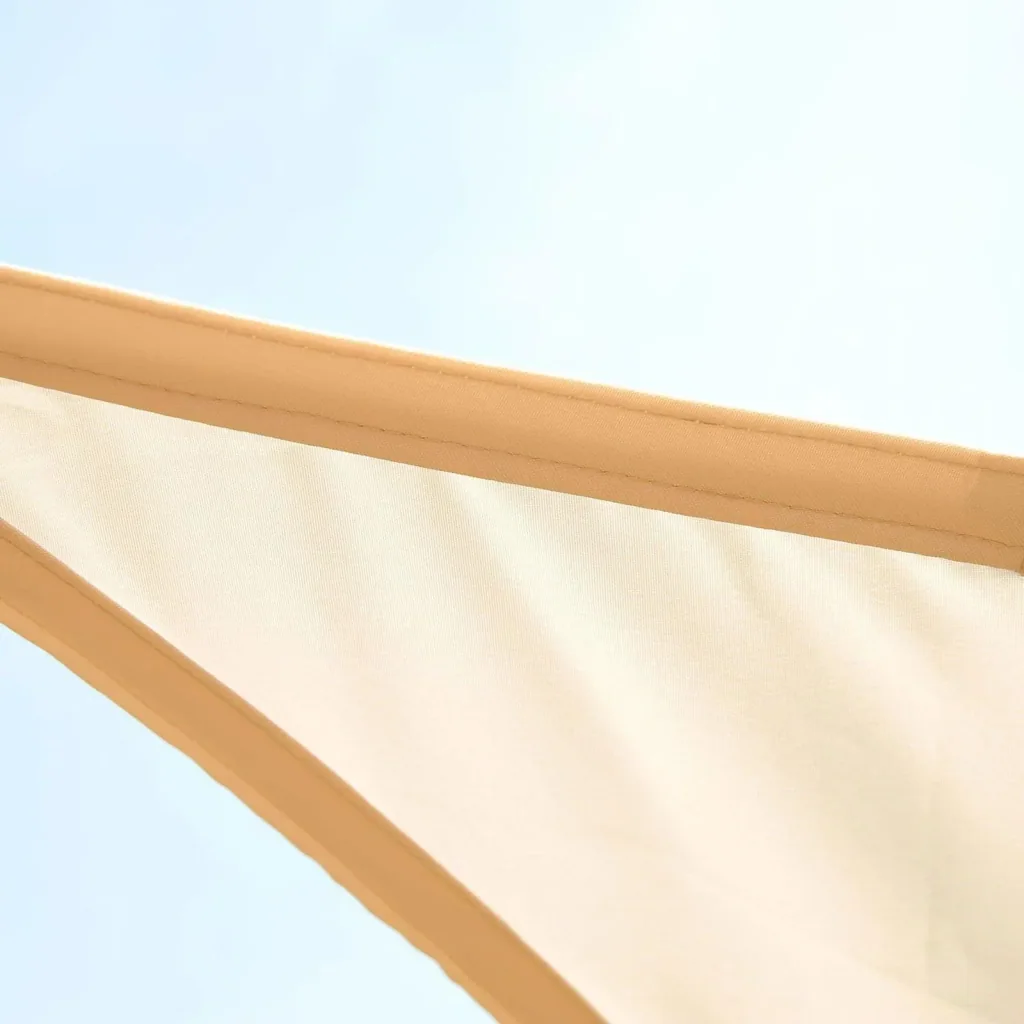 Sonnensegel Dreiecke Polyester Sand 6x6x6m