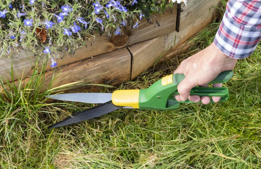 Einhand-Gartenschere, Gras-Schere