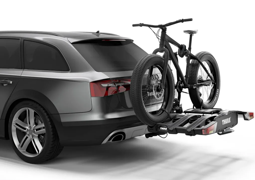 Fahrradheckträger EasyFold XT, 13-polig für 3 Fahrräder