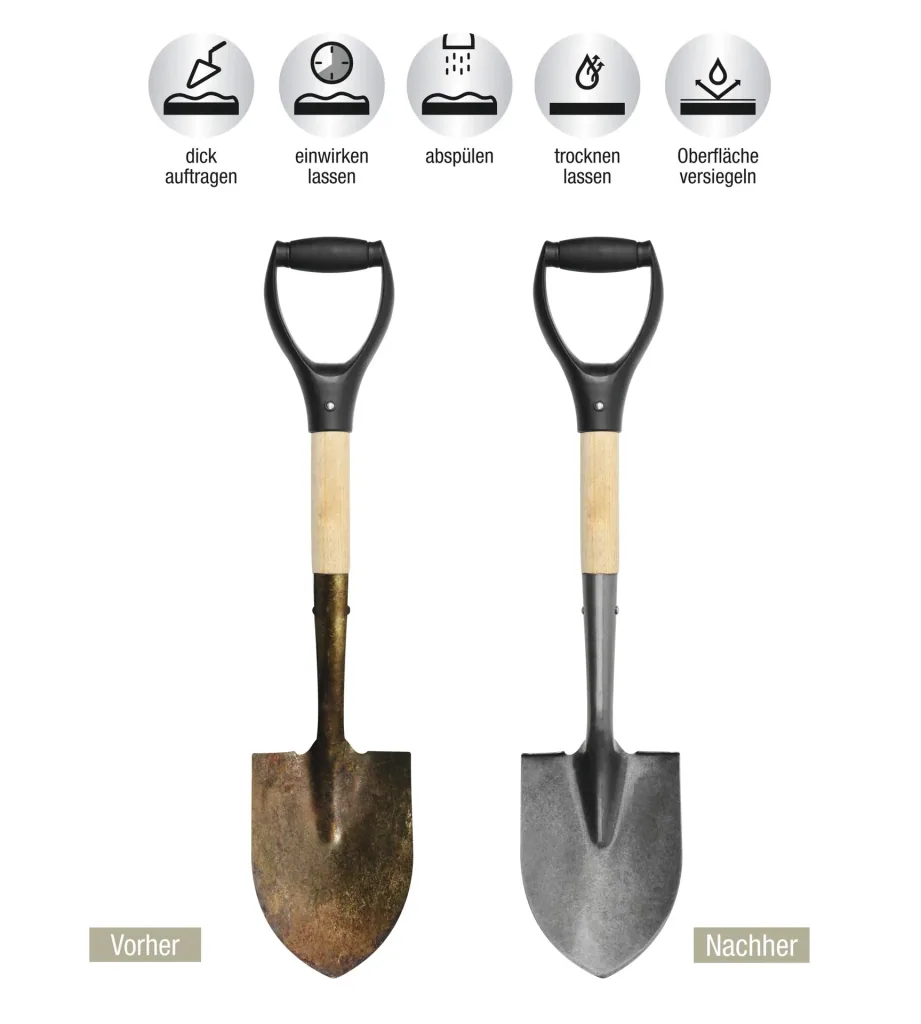 ROSTdelete Metallentroster, 500 g