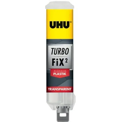 Uhu Turbo Fix² Flüssigkunststoff 2-Komponenten-Klebstoff 10g