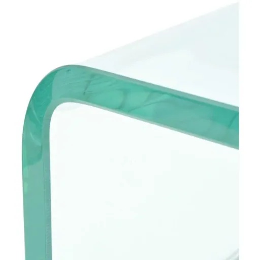 TV-Schrank/Monitorständer transparent 60x25x11 cm Glas