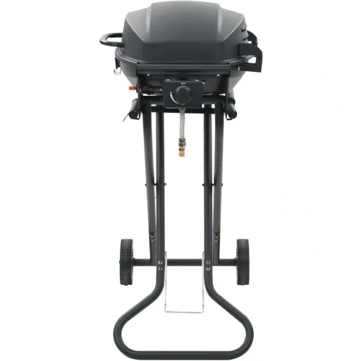 Gasgrill mit Kochzone schwarz