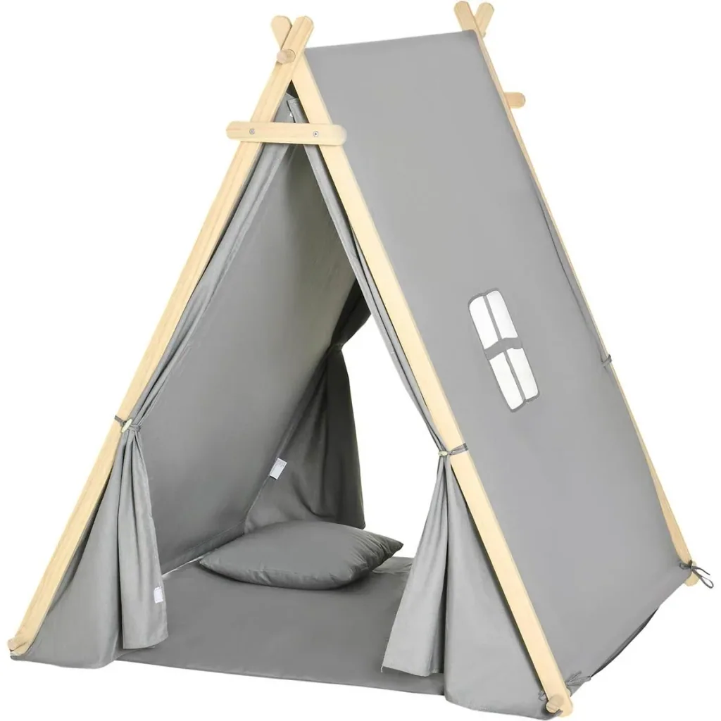 Tipi-Zelt für Kinder 130 cm x 111 cm x 136 cm
