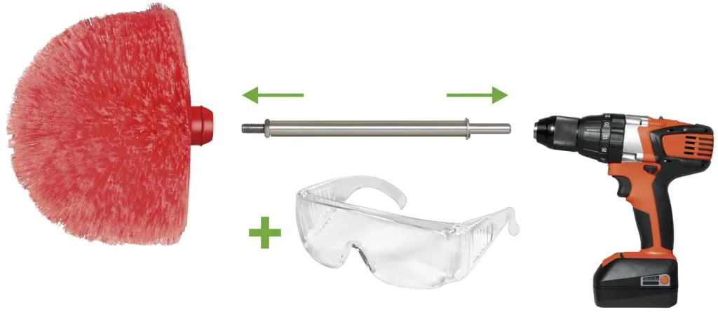 High-Tech Felgen Reinigungsbürste - extrem einfache und schnelle Reinigung von Felgen