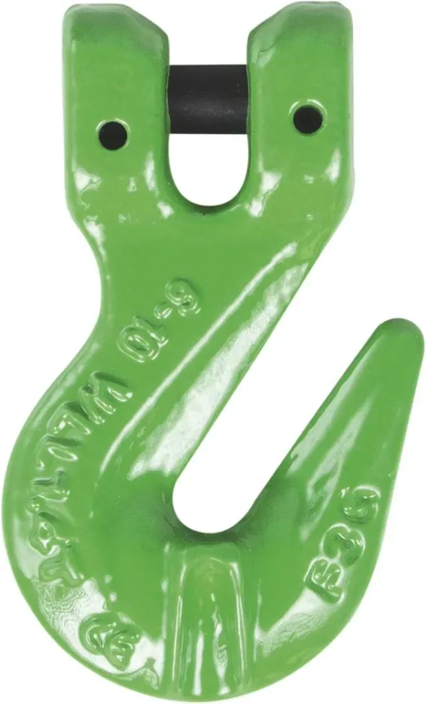 Anschlagkette 1GK10-GKH, Ø 10 mm x 1,0 m Nutzlänge, Tragfähigkeit 4 t (Neigungswinkel 90°), 1-strängig, GK 10