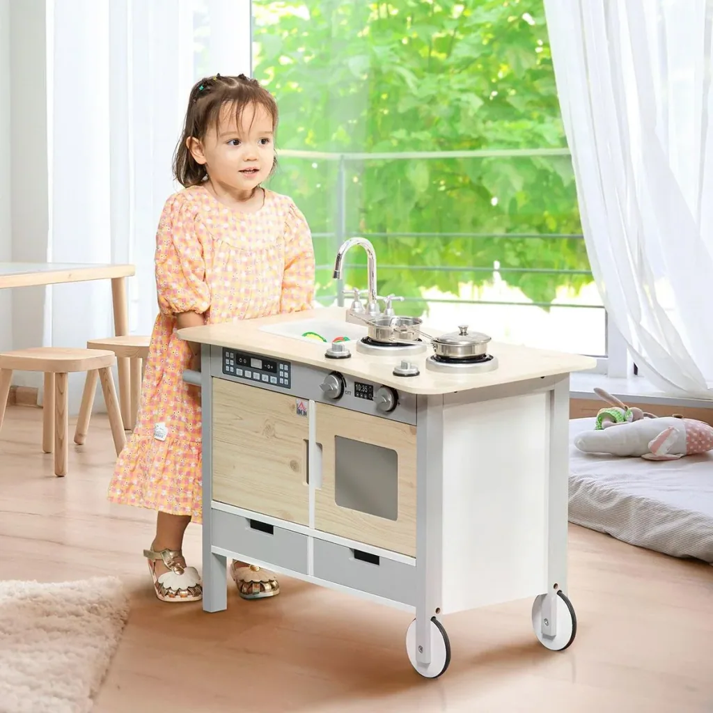 Spielküche 70 cm x 40 cm x 66,5 cm