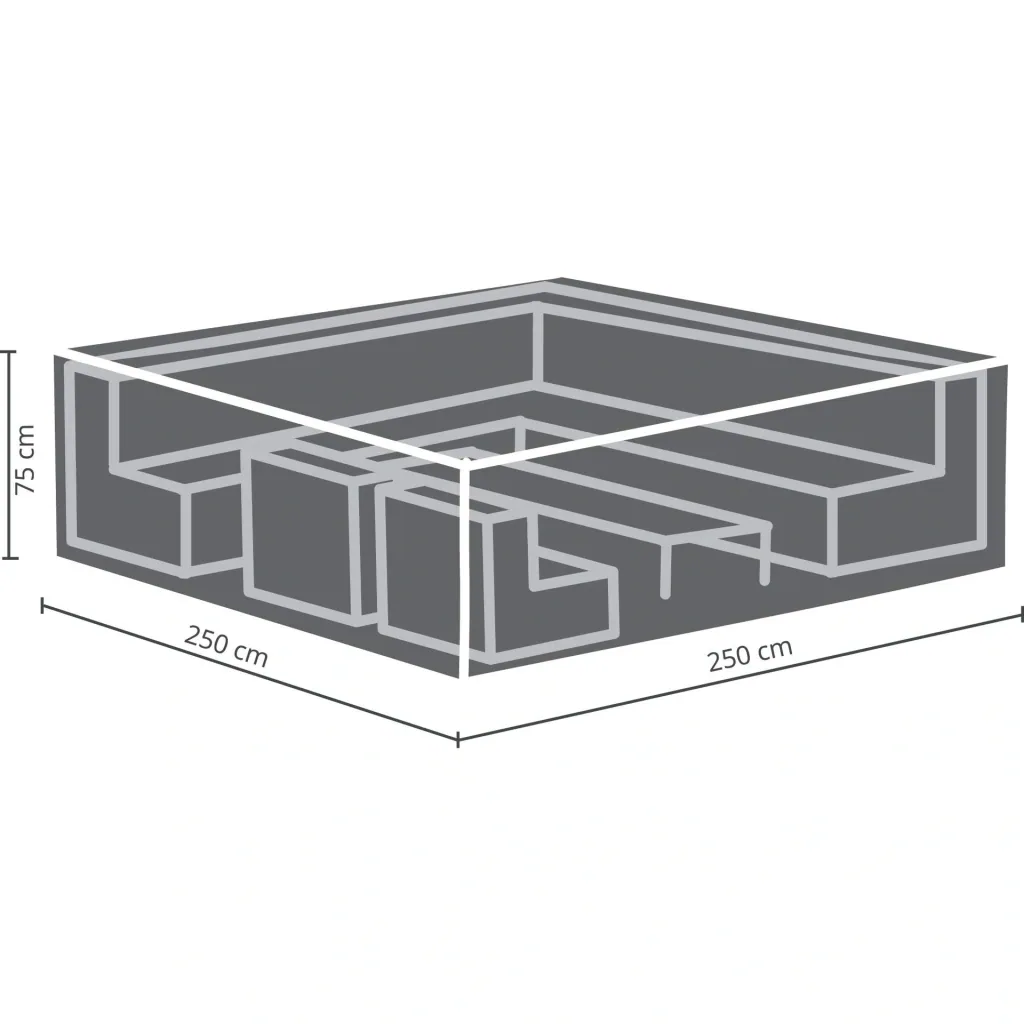 schutzhülle für lounge-set - 250 cm