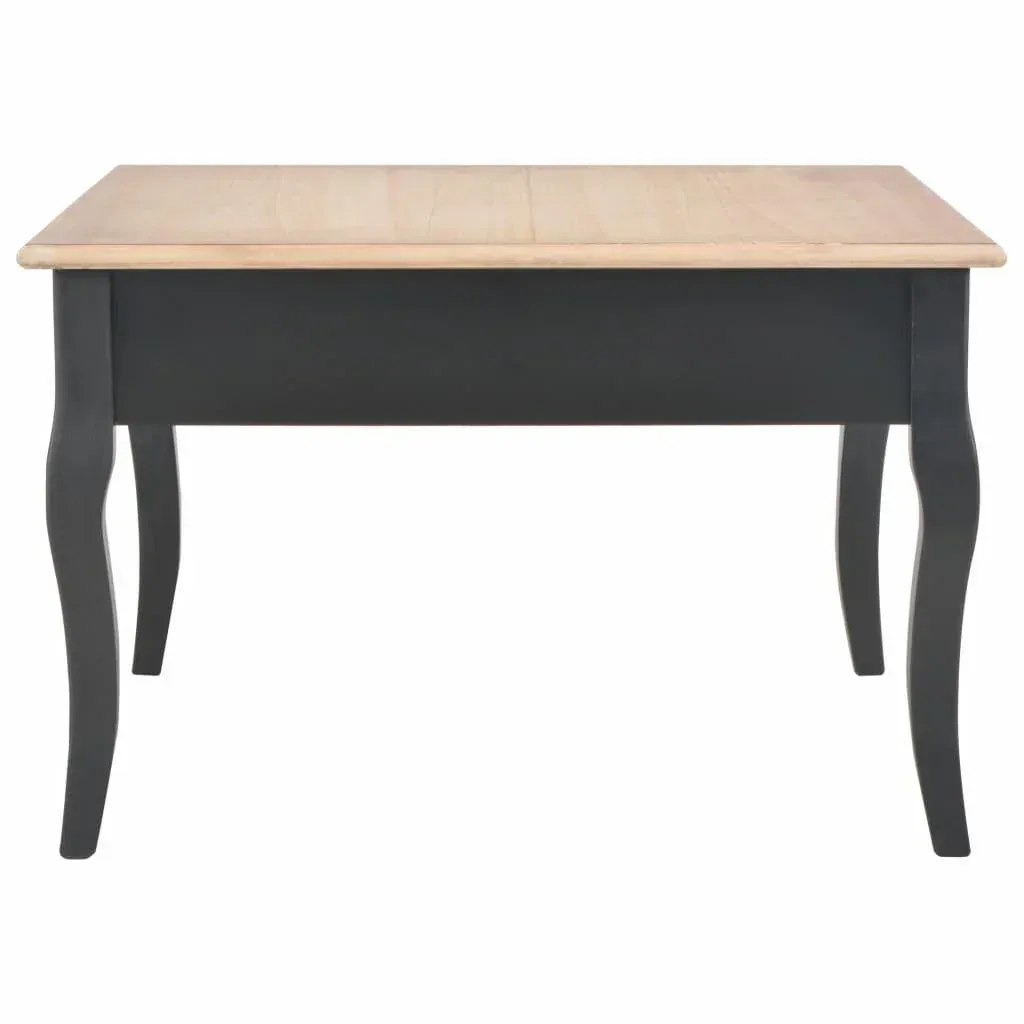 Couchtisch 80x80x50 cm Holz schwarz