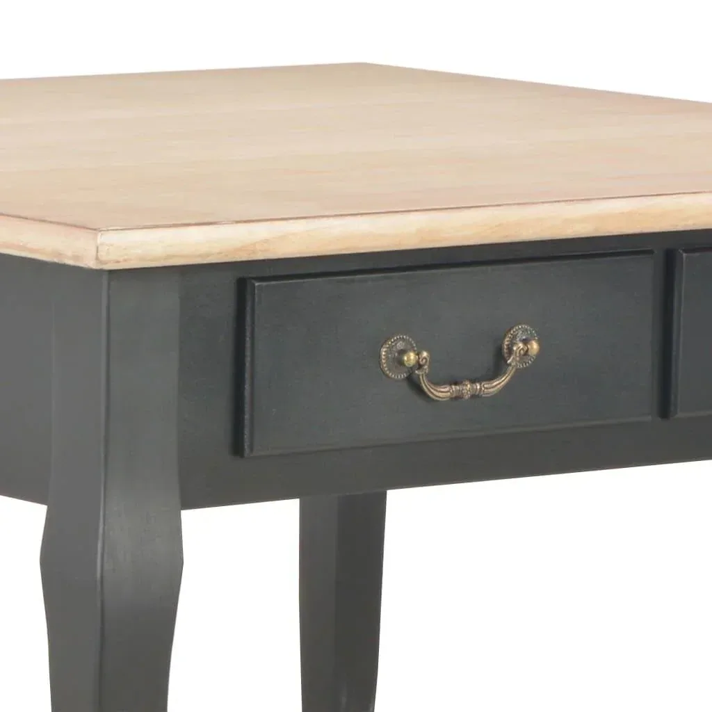 Couchtisch 80x80x50 cm Holz schwarz