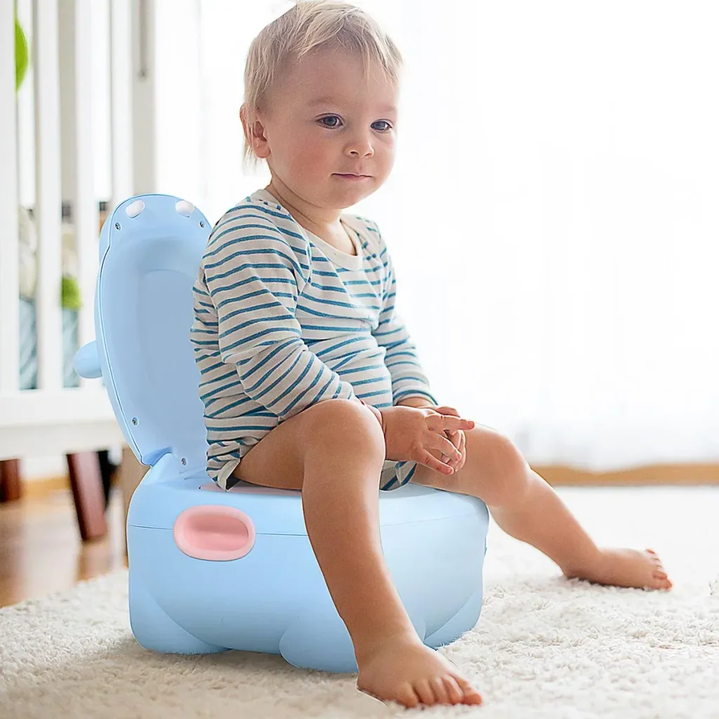 Kindertöpfchen im Nilpferd Design