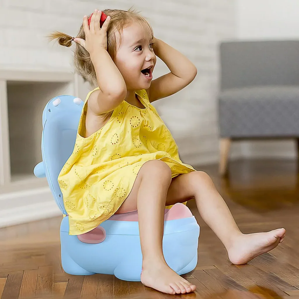 Kindertöpfchen im Nilpferd Design