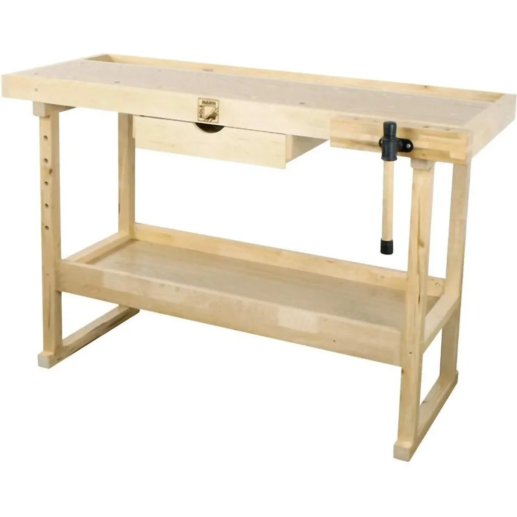 Mancave Holzwerkbank MIT Deuba Werkzeugwand 2er Set