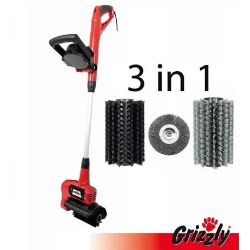Elektrische Fugenbürste mit Gartenabfallsack 65L - ERB550 3-in-1 - 550W