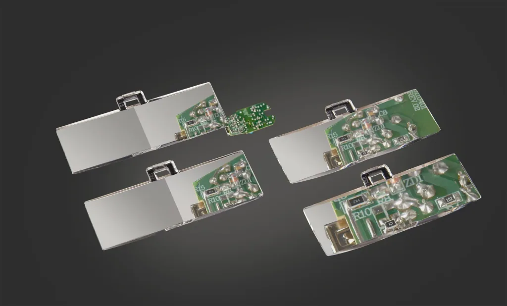 LED-Lupenbrille mit 5 Vergrößerungseinsätzen