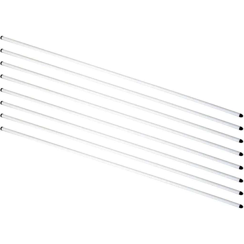Welpengitter Freilaufgehege Laufstall für Haustiere mit Tür 6 Teile sechseckig PP-Kunststoff rostfrei Weiß Ø180 x H95 cm