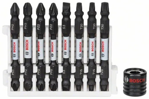 Schrauberbit-Set, Impact Control, 9-teilig