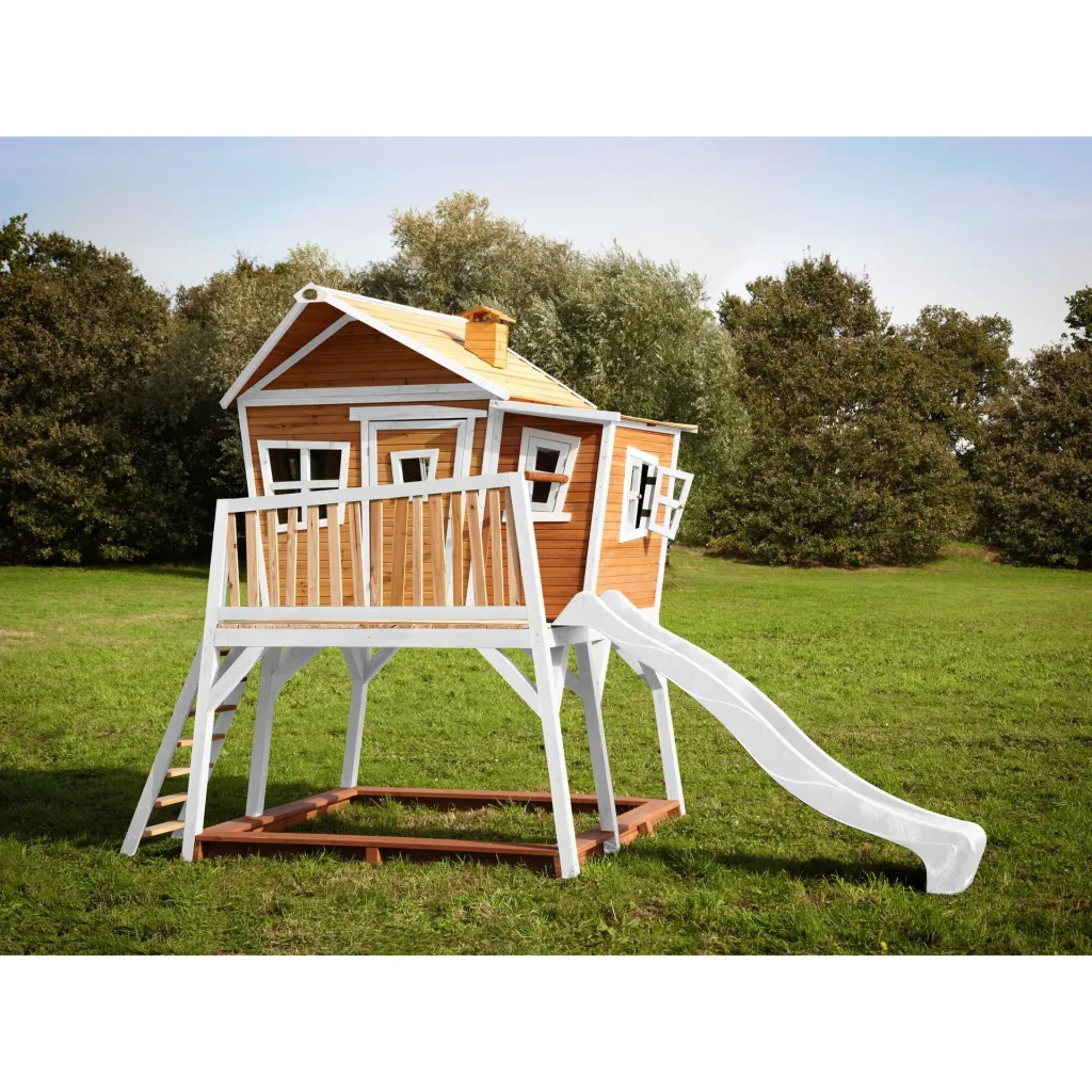 Max Spielhaus Braun/Weiß - Weiße Rutsche
