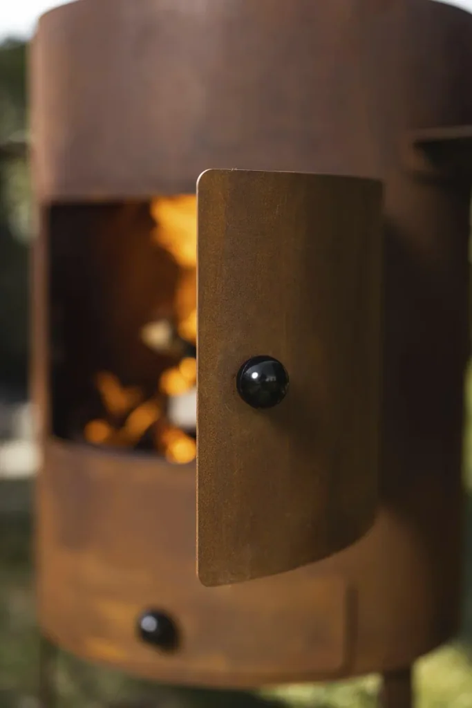 Outdoor- und Fondue-Ofen Deluxe rost