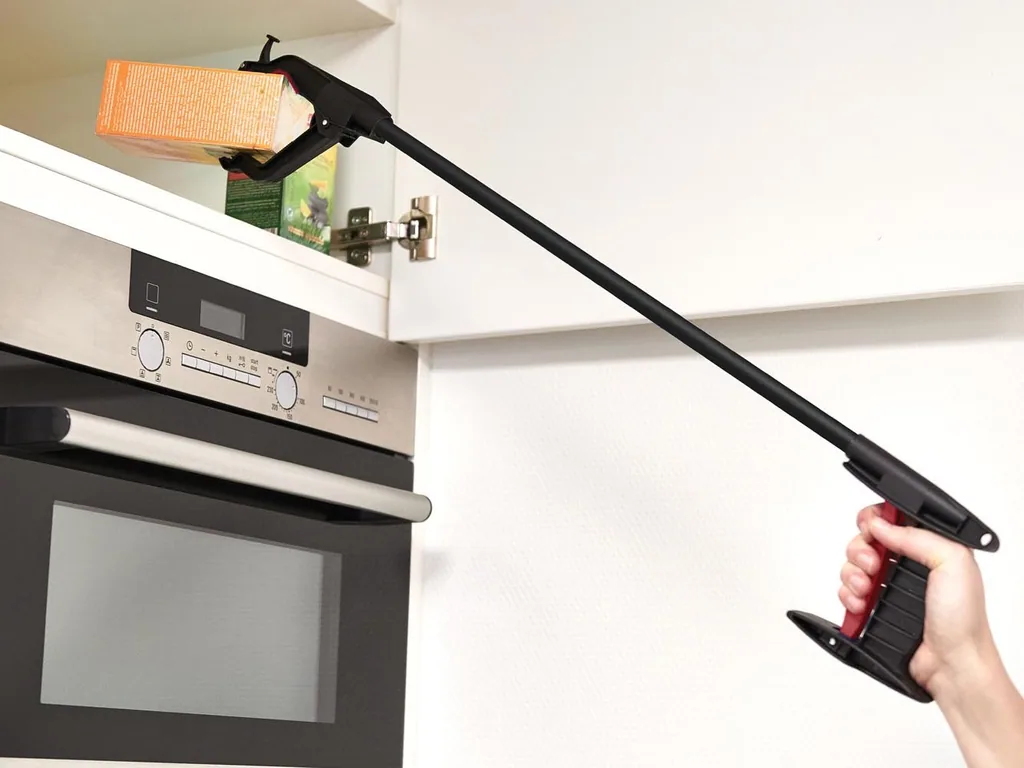 Reacher-Greifer für Senioren mit Haken und Magnet, leichter Greifstock 76 cm 174 g, langer Greifarm und Aufnehmer, Müllgreifer, Mobilitätshilfe, Aufhebewerkzeug und bückfreie Hilfe