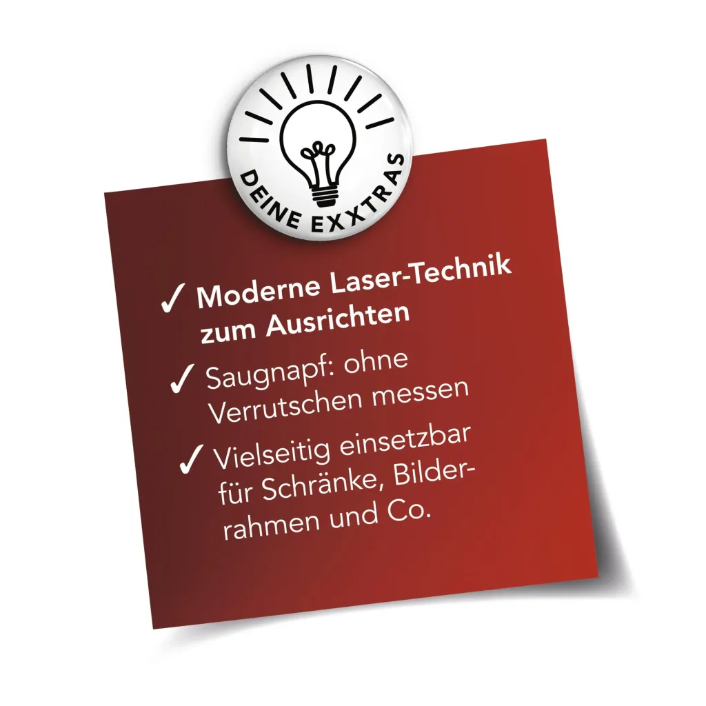 Laser-Waage 3 in 1 , 3 Volt, schwarz/silber