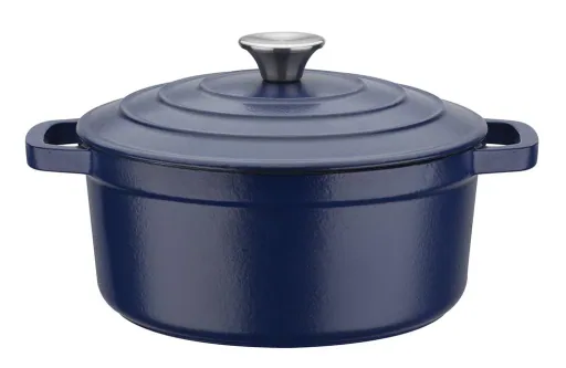 Kochtopf, ca. 24 cm, ca. 3,8 l, aus Gusseisen Blue Magic