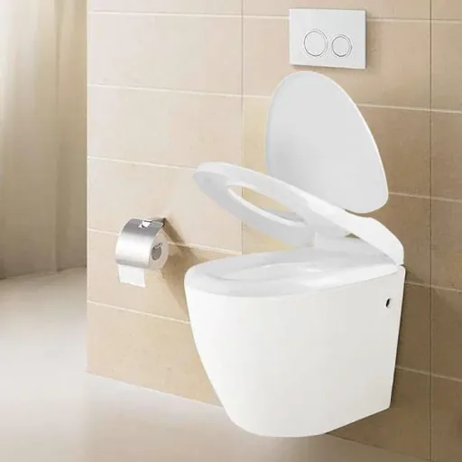 Toilettensitz "Family" mit doppelter Absenkautomatik - weiß