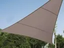Gartensegel Dreieck 5 x 5 x 5 m Farbe: taupe